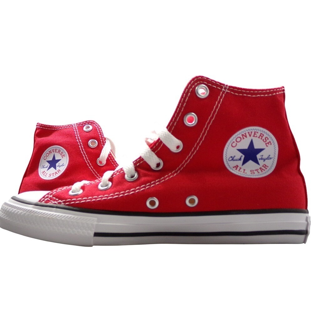 Converse Chuck Taylor All Star High Top Sneaker‎ Red Size 2 - Picture 2 of 12